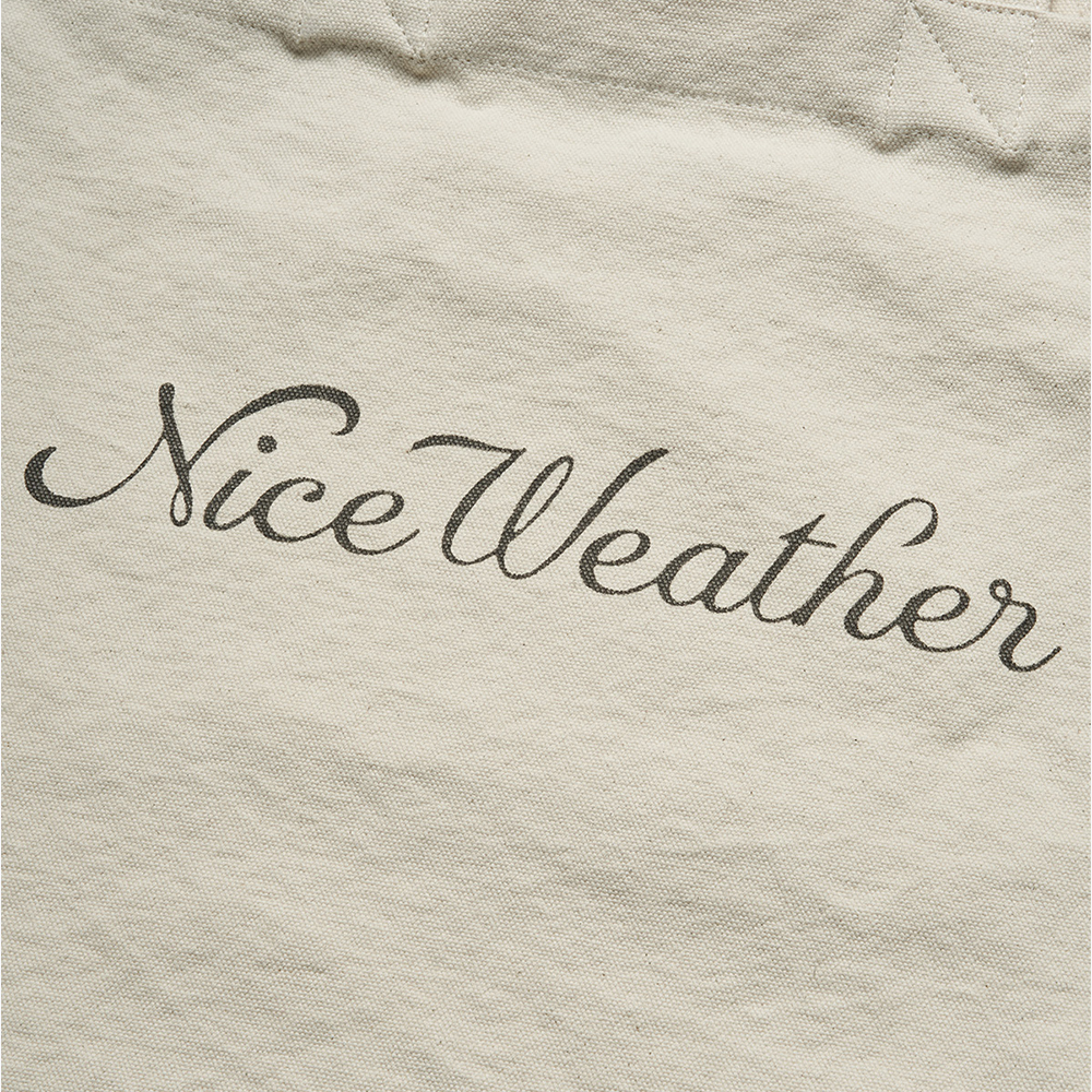 나이스웨더 어패럴 옥스포드 메신저백 크림(Nice Weather Apparel Oxford Messenger Bag Cream) - 3