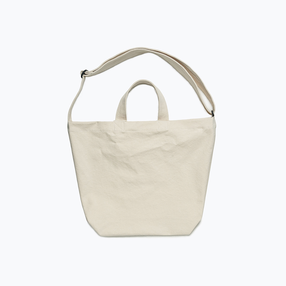 나이스웨더 어패럴 옥스포드 메신저백 크림(Nice Weather Apparel Oxford Messenger Bag Cream) - 2