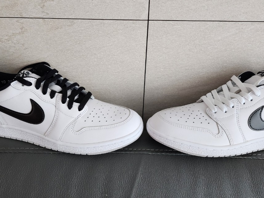 Jordan 1 Low 85 White Black 착용 스타일