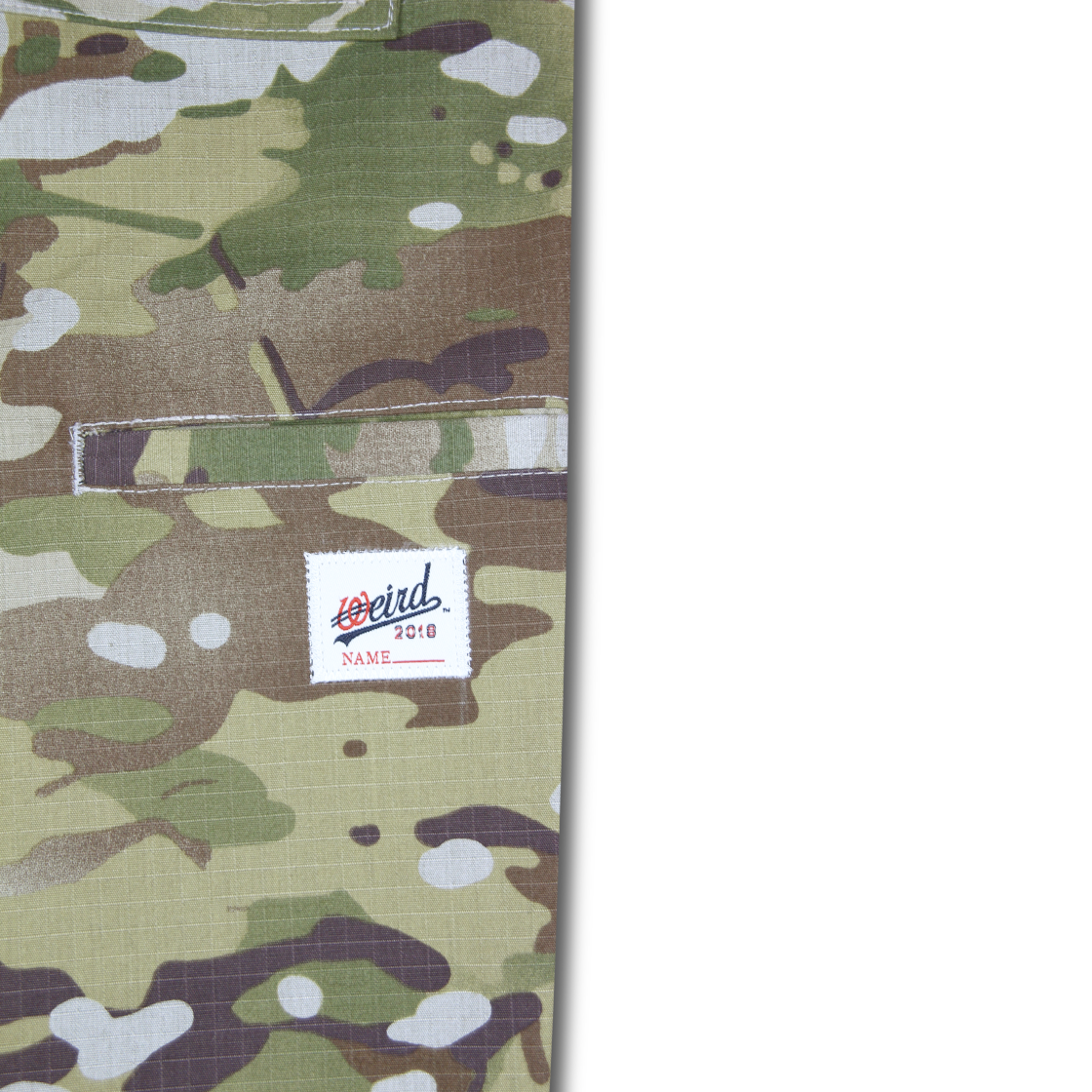 위얼드월드 카모플라쥬 워크팬츠 멀티캠 카모(Weird World Camo Work Pants Multicam Camo) - 6