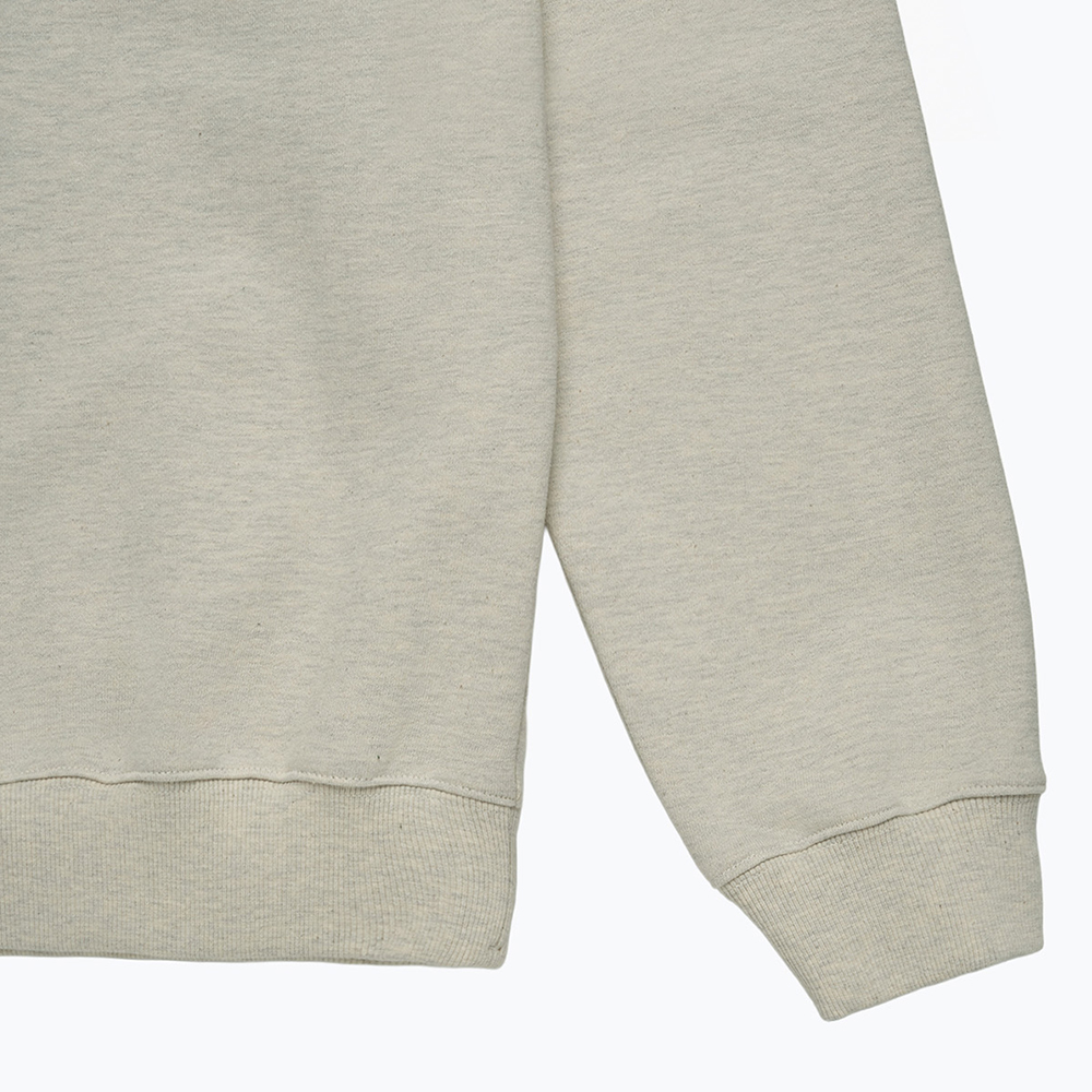 나이스웨더 어패럴 시그니처 크루넥 오트밀 멜란지(Nice Weather Apparel Signature Crewneck Oatmeal Melange) - 5