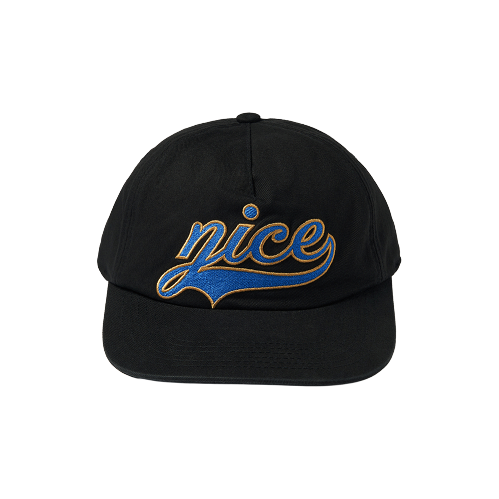 S39025_copy_copy_copy Nice Weather Apparel Baseball Logo 5P Cap Black
