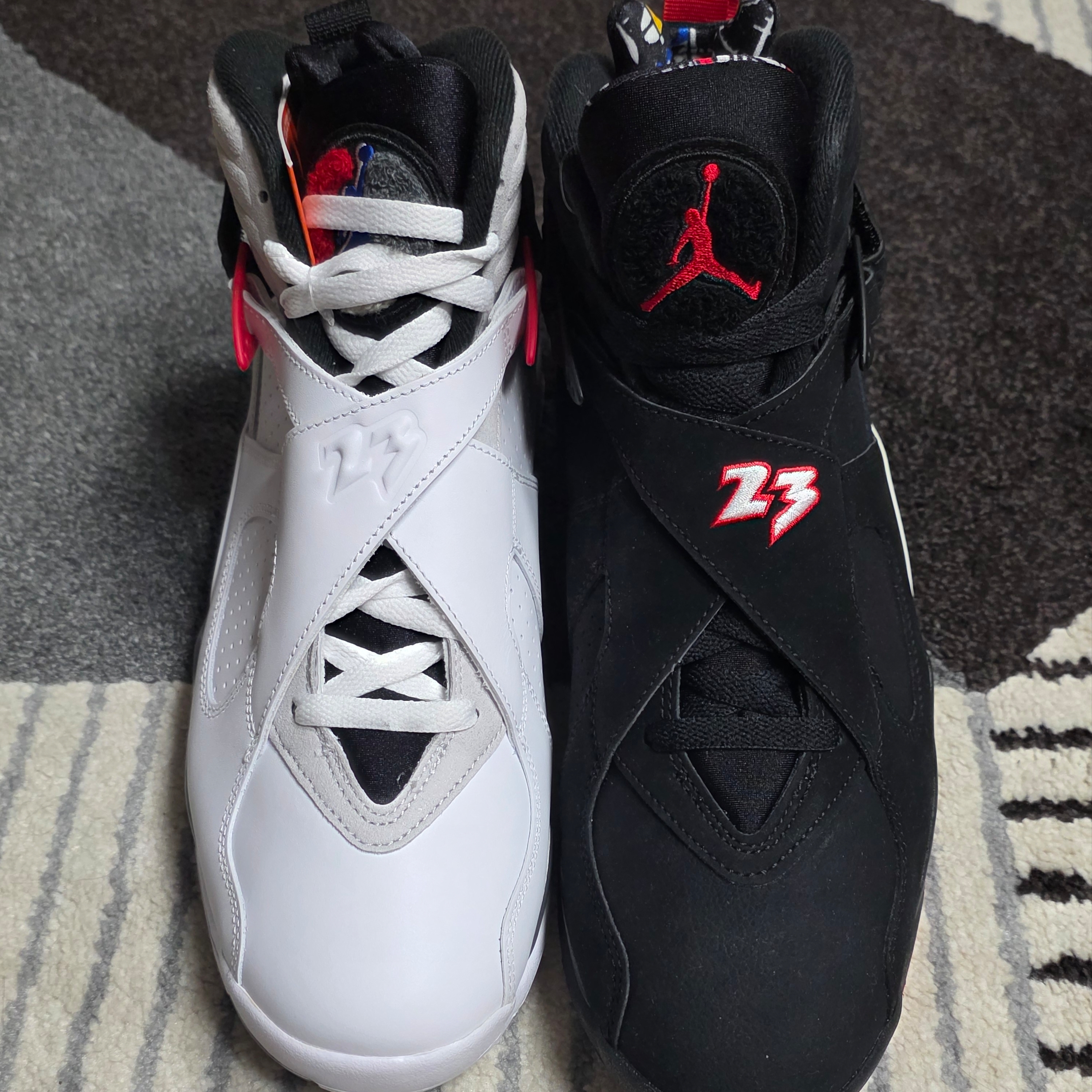 Jordan 8 Retro Bugs Bunny 2025, Jordan 8 Retro Playoffs 2023 착용 스타일 - 2