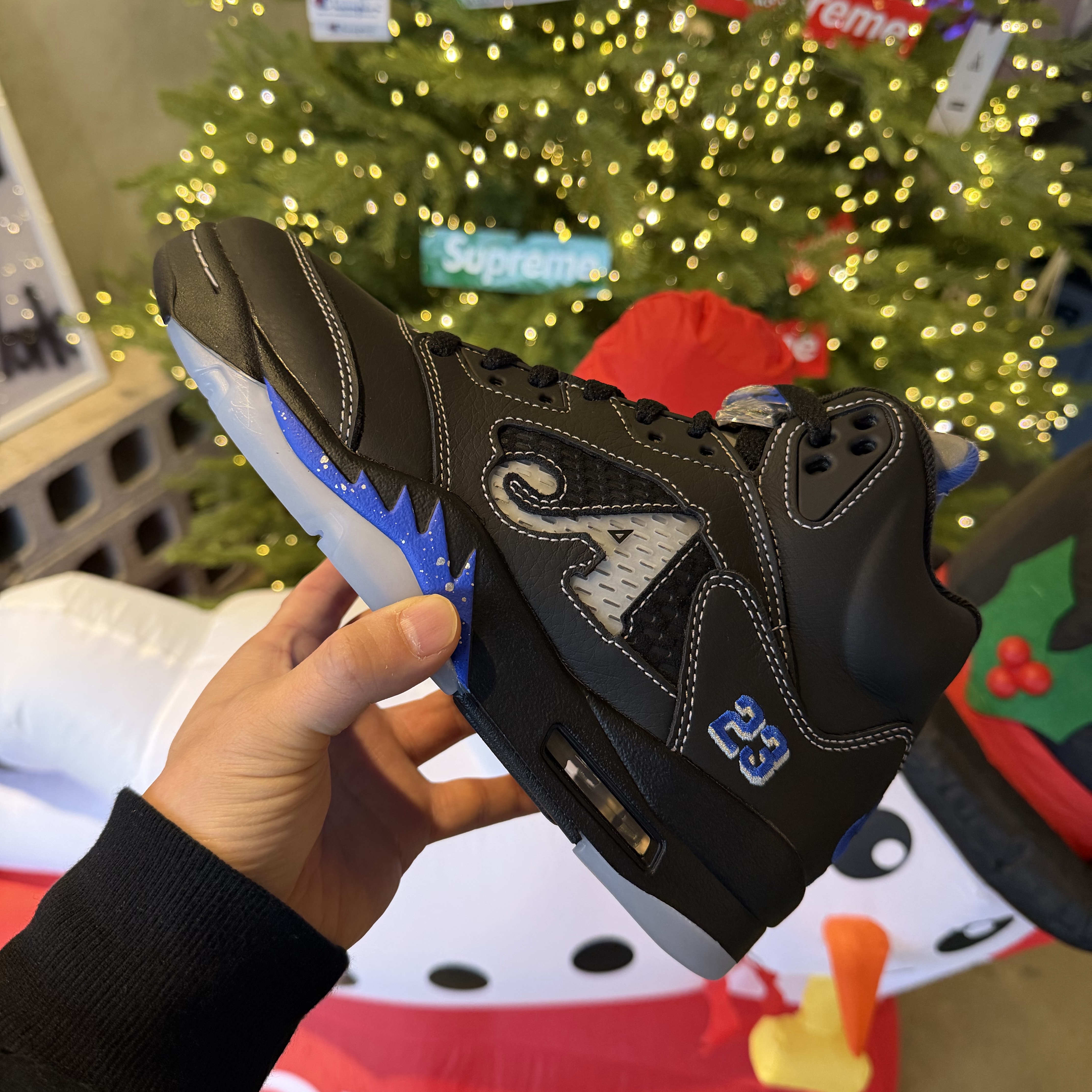 Jordan 5 x Awake NY Black 착용 스타일