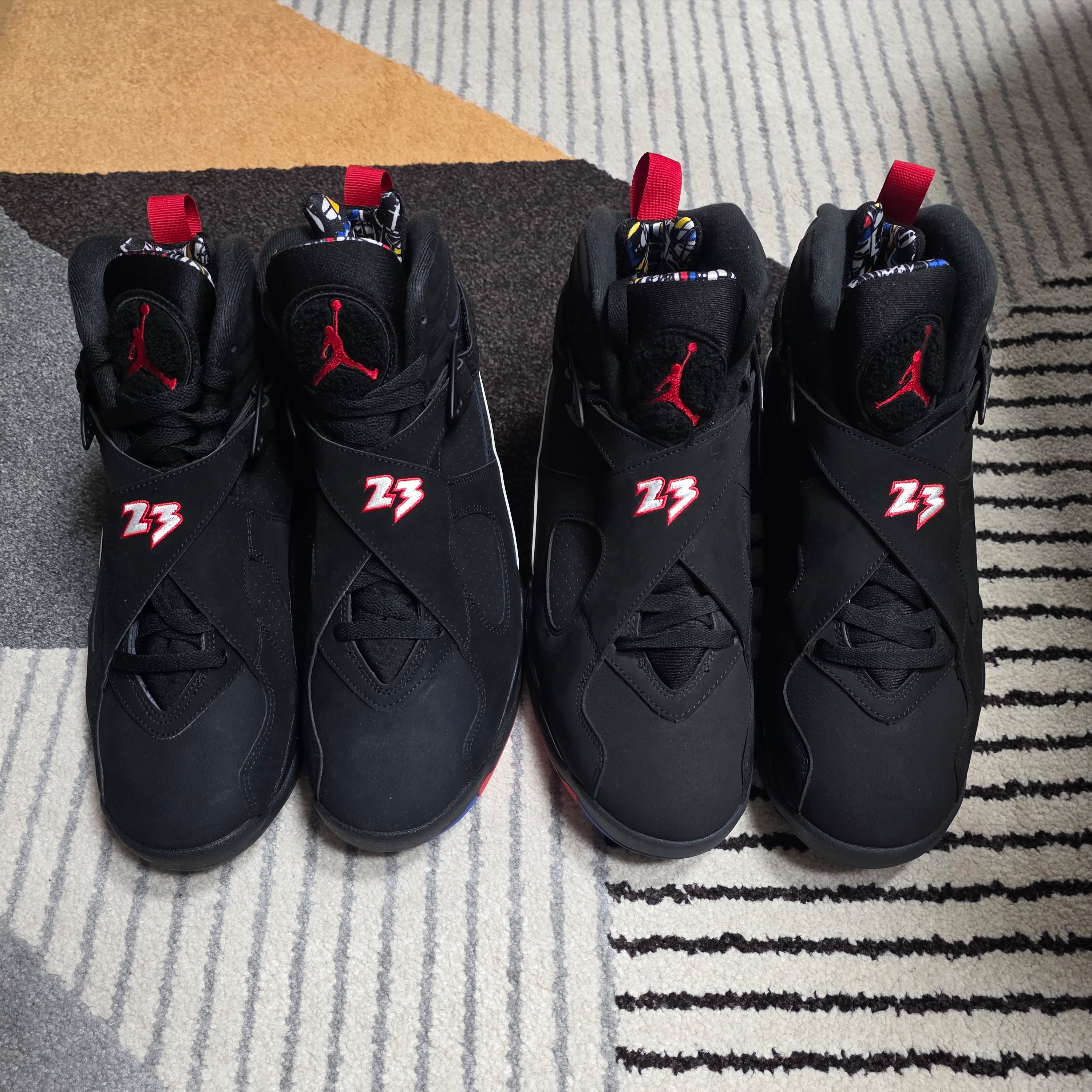 Jordan 8 Retro Playoffs 2023 착용 스타일
