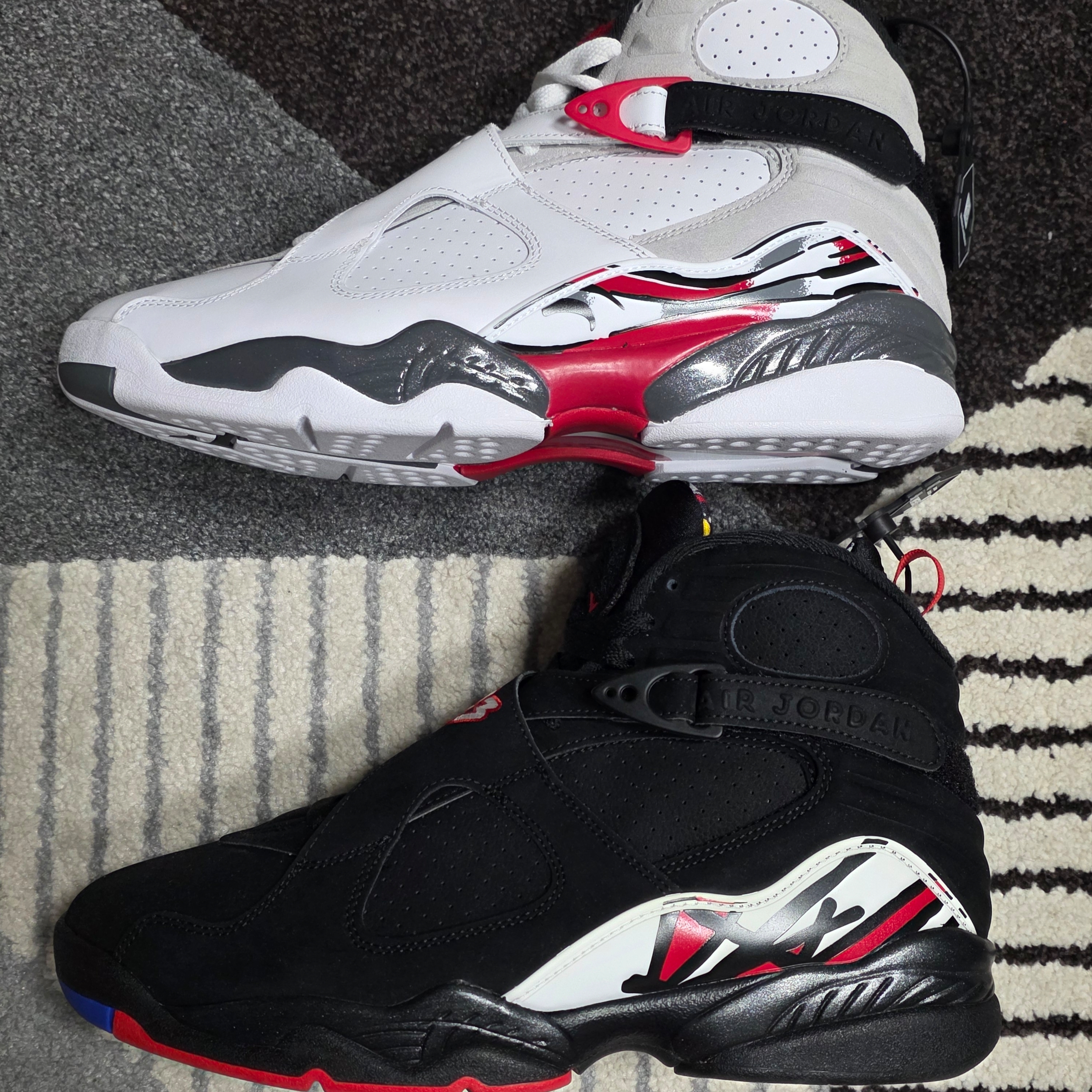 Jordan 8 Retro Bugs Bunny 2025, Jordan 8 Retro Playoffs 2023 착용 스타일 - 1