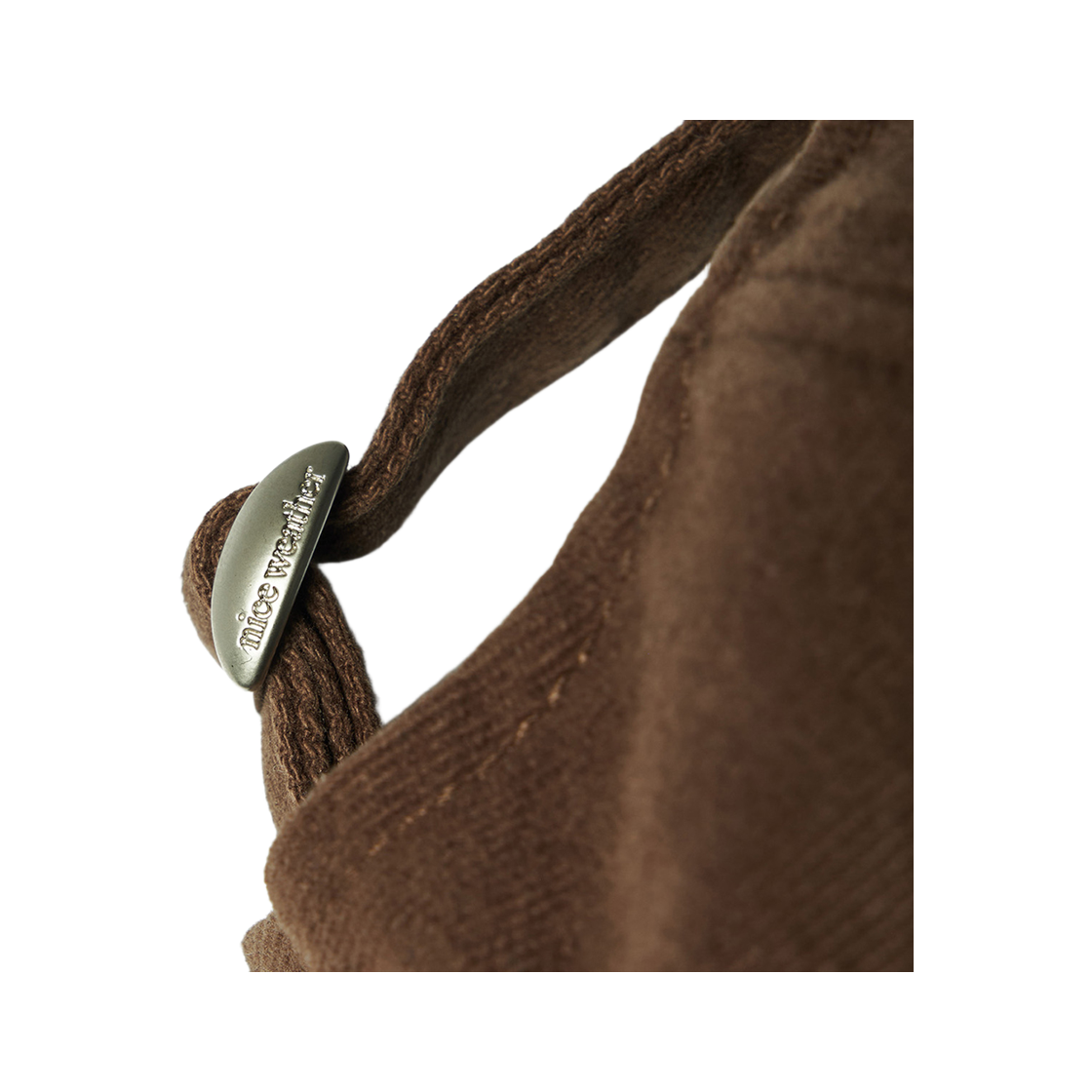 나이스웨더 어패럴 베이스볼 로고 5P 캡 브라운(피치)(Nice Weather Apparel Baseball Logo 5P Cap Brown(Peach)) - 4