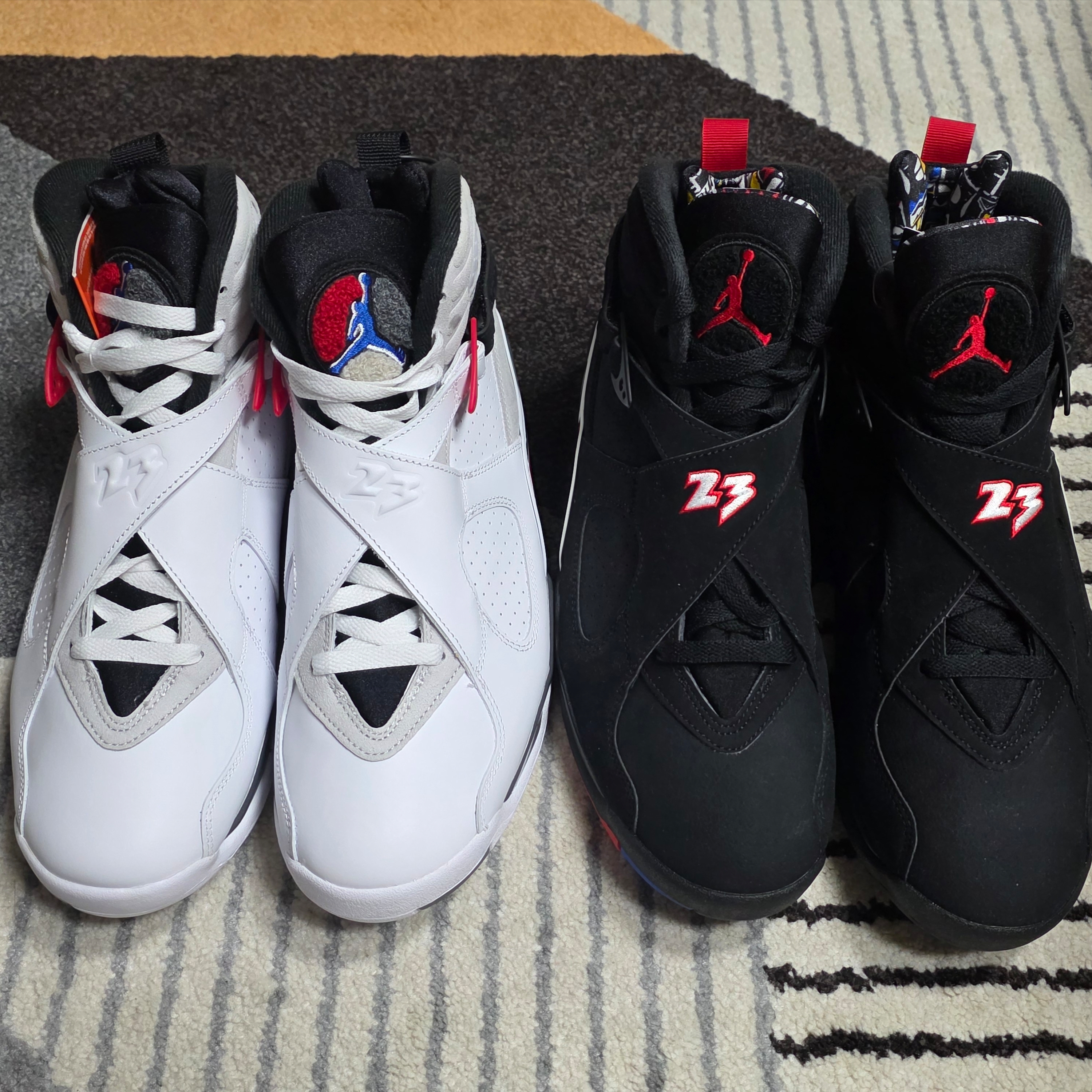 Jordan 8 Retro Bugs Bunny 2025, Jordan 8 Retro Playoffs 2023 착용 스타일 - 3