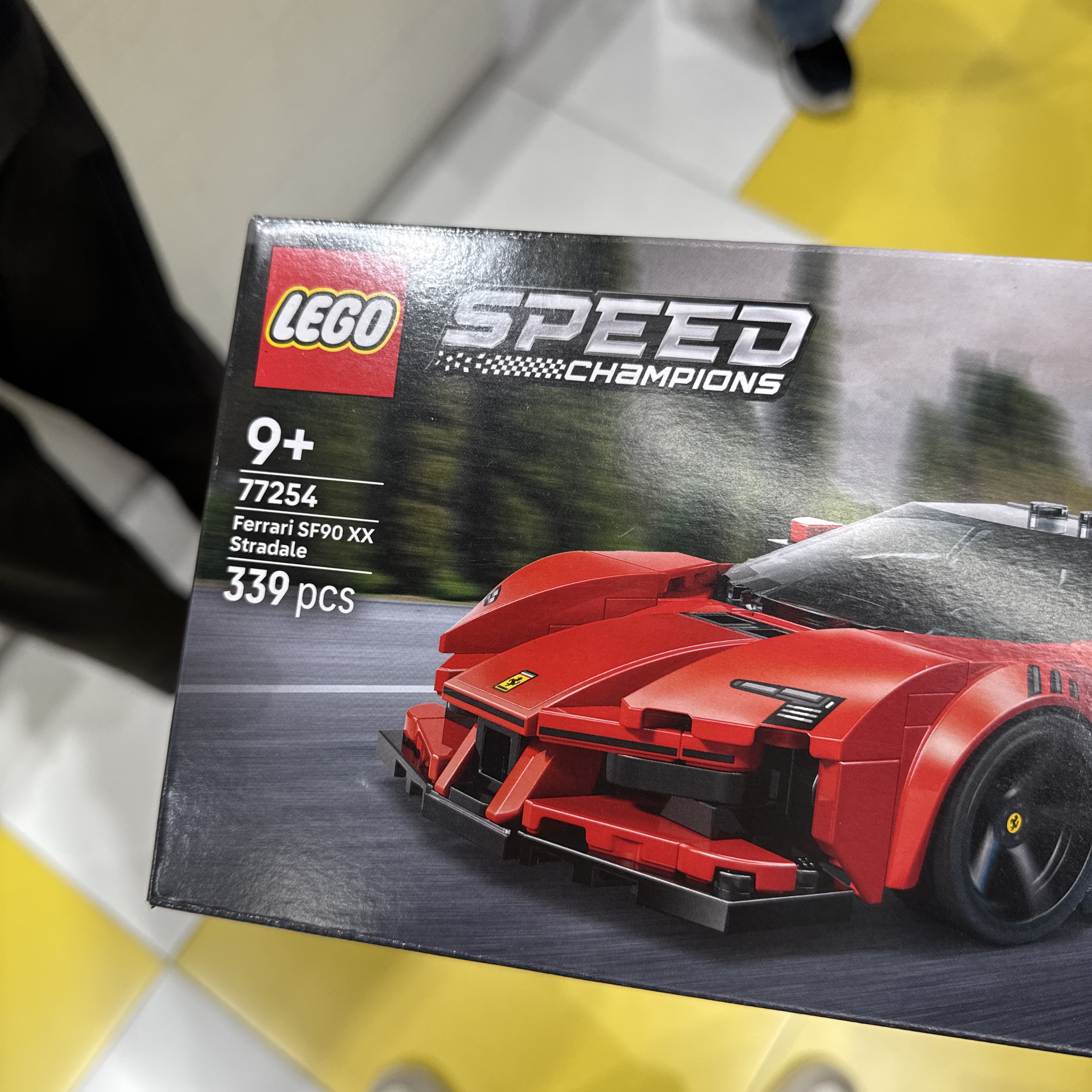 Lego Speed Champions Ferrari SF90 XX Stradale Sports Car 착용 스타일