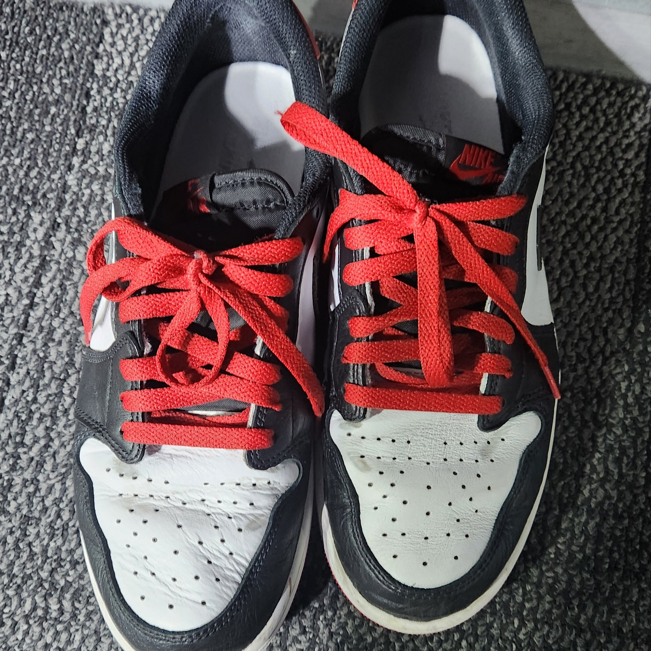 Jordan 1 Retro Low OG Black Toe 착용 스타일