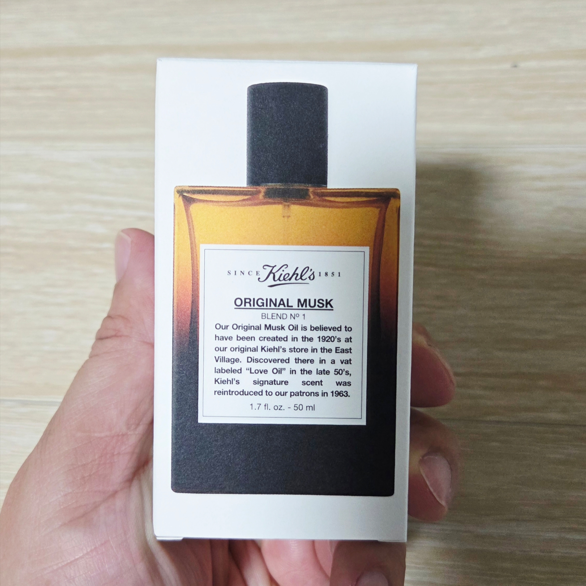 Kiehl’s Original Musk Blend N1 50ml 착용 스타일 - 2
