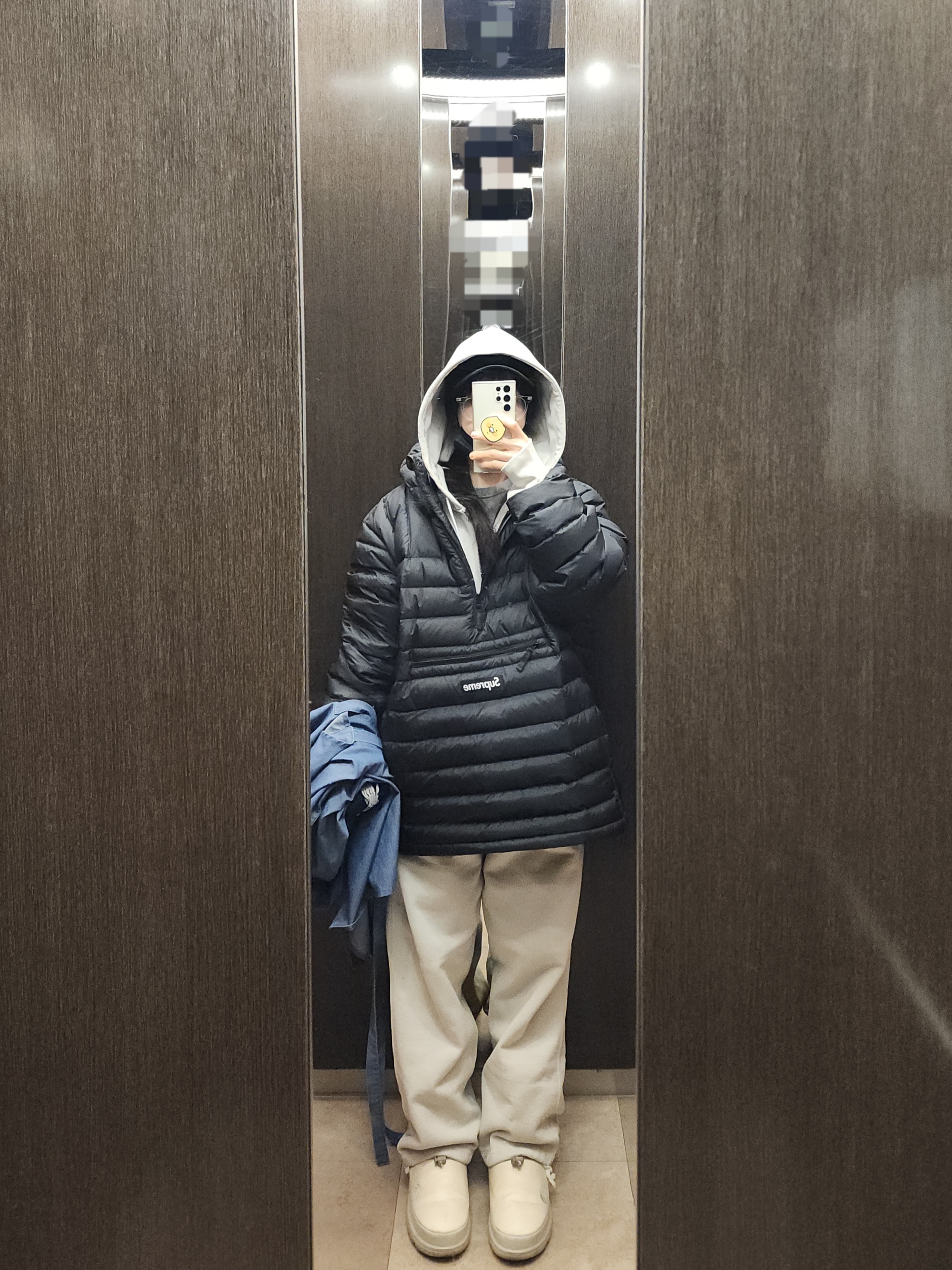 Nike NRG Solo Swoosh Full Zip Hoodie Light Bone White - Asia, Nike NSW Swoosh Open Hem Fleece Pants  - Asia 착용 스타일