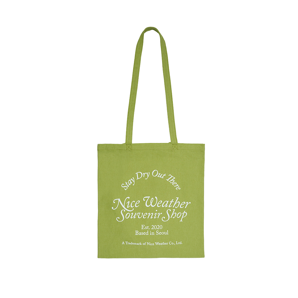 S40737_copy Nice Weather Apparel Nwss Tote Bag Lime