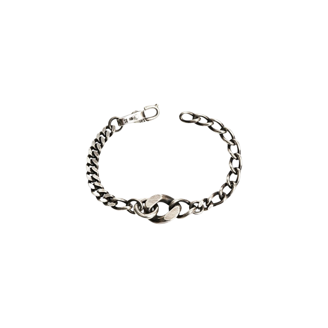 베르크슈타트 뮌헨 브레이슬릿 필드 링크 스털링 실버 - 24SS