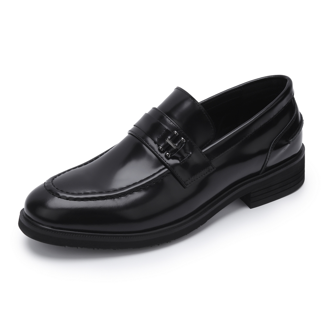 리차드 남성 등장식 로퍼 블랙(Richard Men’s Dress Loafers Black) - 3