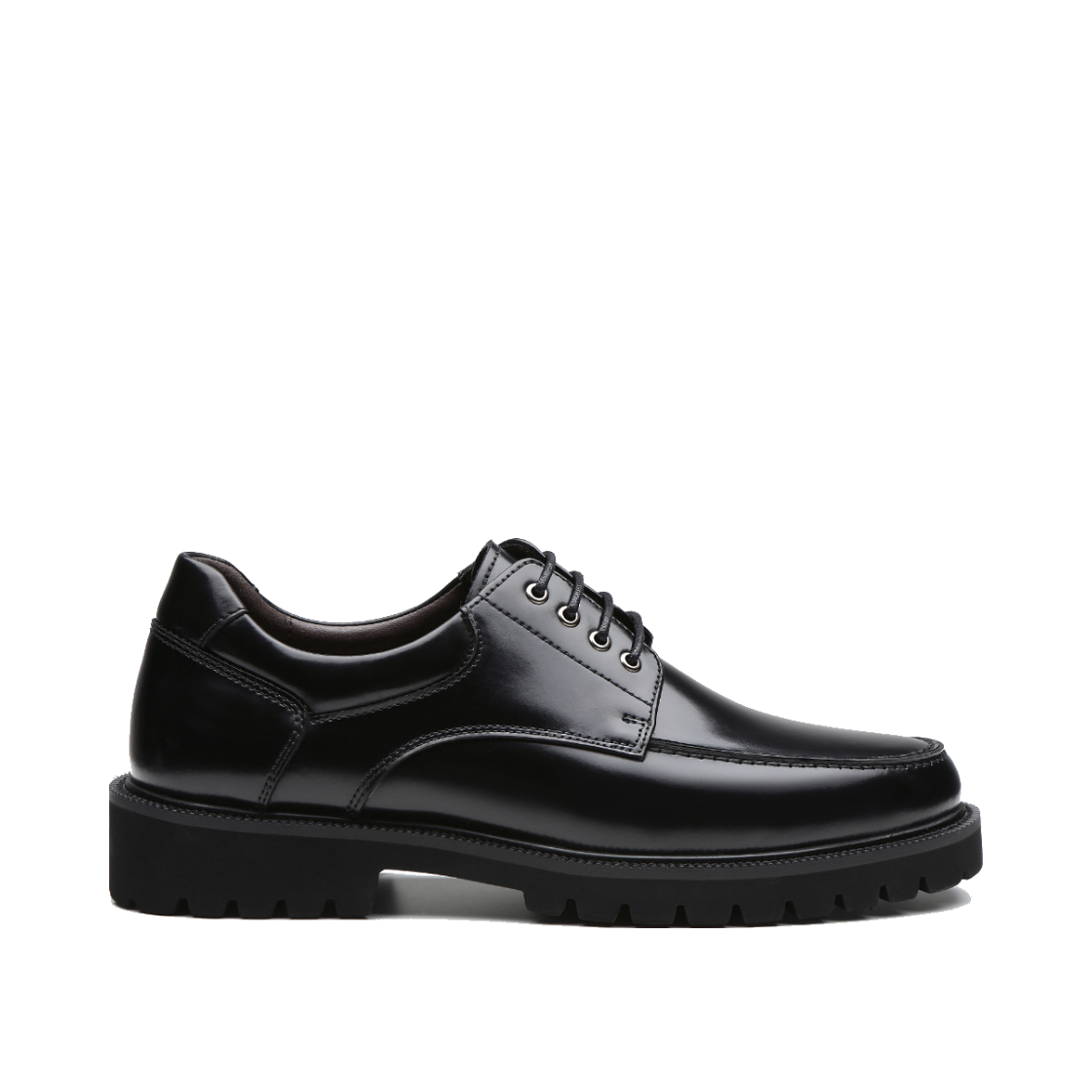 리차드 남성 U팁 더비 슈즈 블랙(Richard Men’s U-Tip Derby Shoes Black)