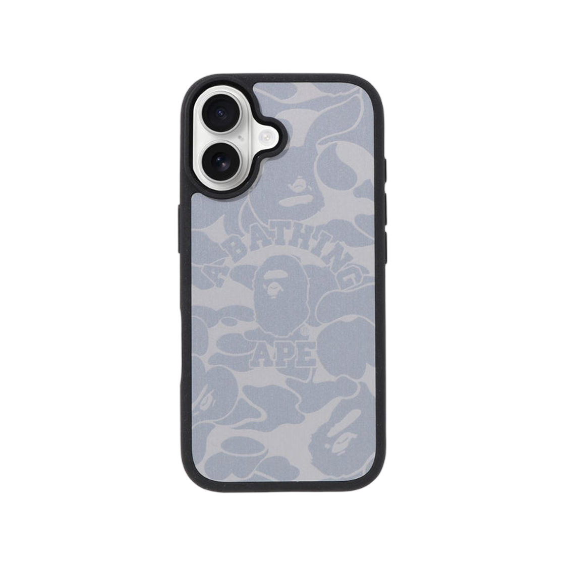 - BAPE Solid Camo iPhone 17 Case Silver