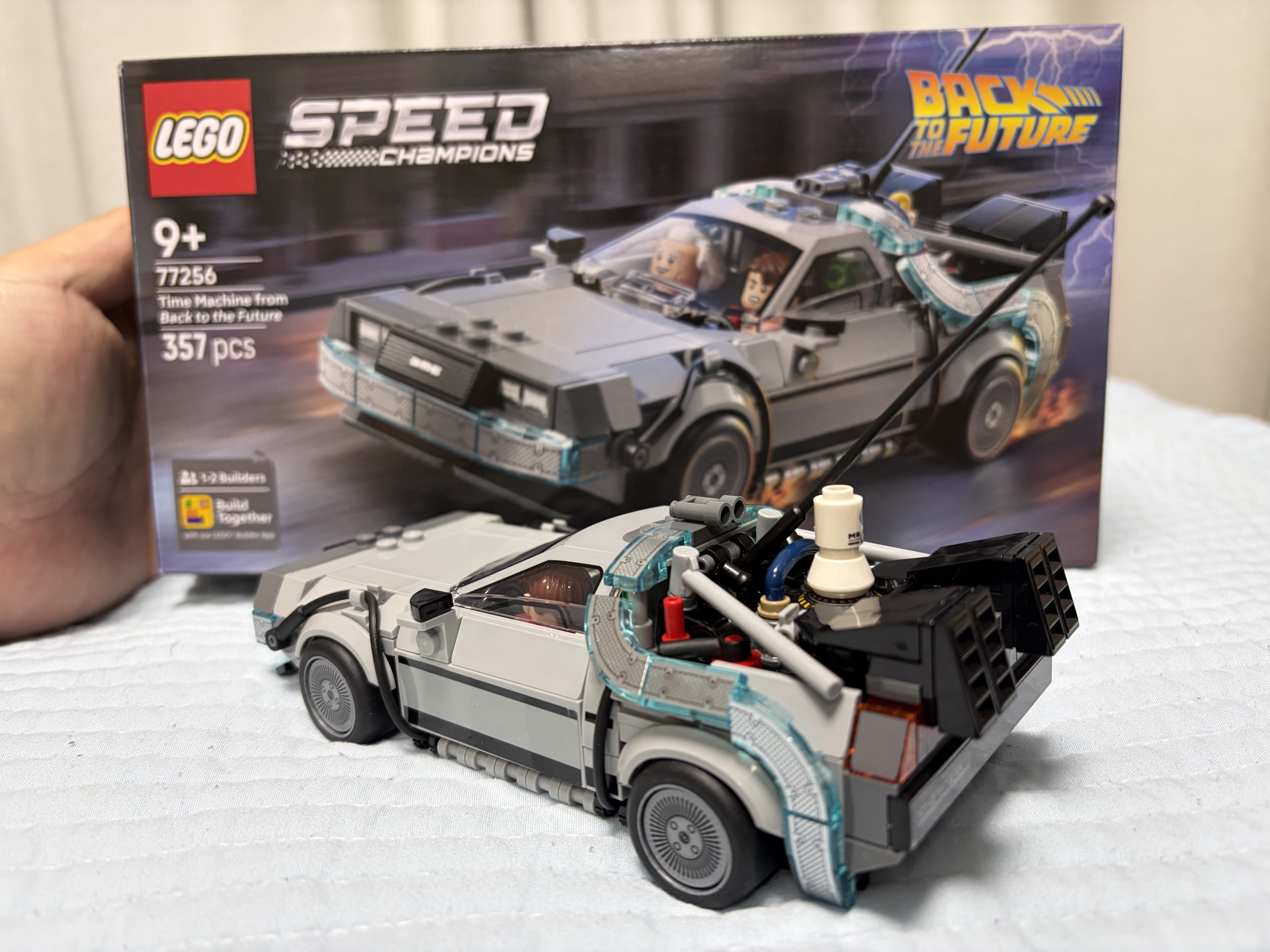Lego Speed Champions Time Machine from Back to the Future 착용 스타일 - 3