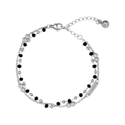 ROMANTINUER SN.140 Double Bead Bracelet