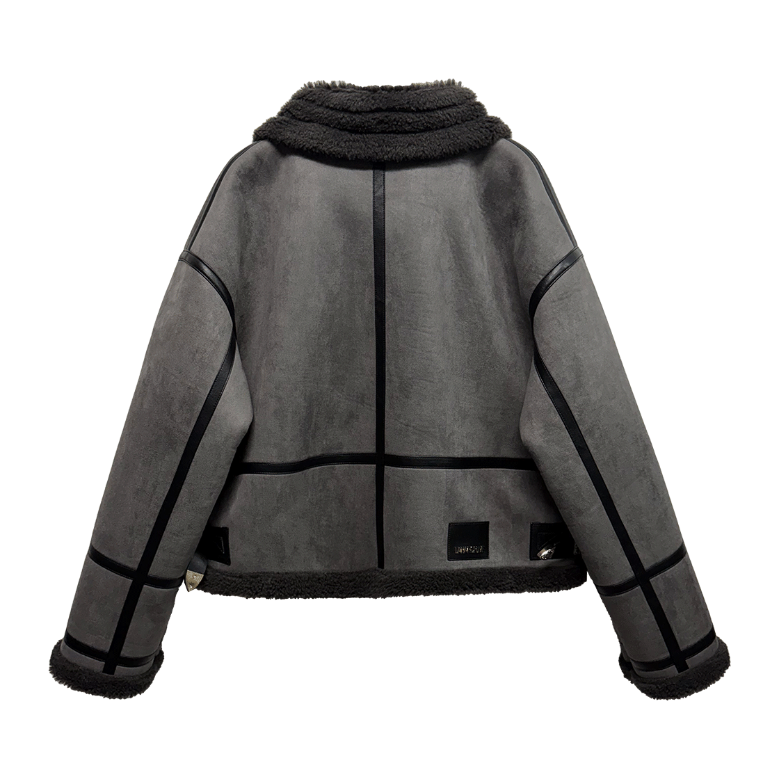 랜 아카이브 0086 더블 버클 웨스턴 무스탕 - 그레이(LAN ARCHIVE 0086 Double Buckle Western Mustang - Gray) - 2