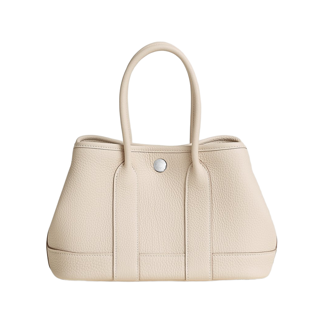 H086729CK10 Hermes Neo Garden 23 Bag Togo Calfskin & Palladium Craie