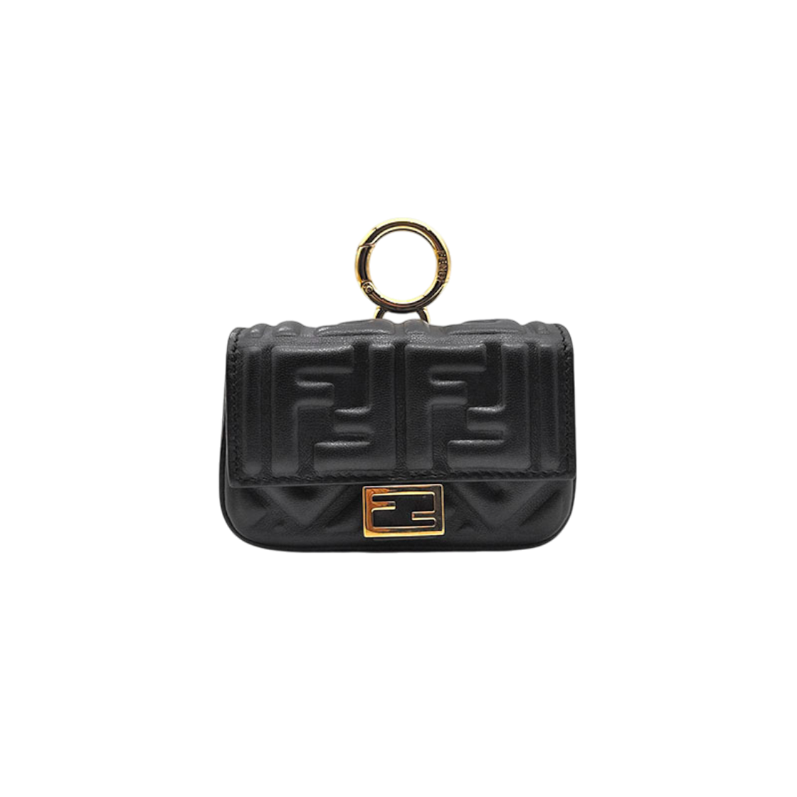 ITVJSV3OWQHJ Fendi Nano Baguette Bag Charm & Mini Crossbody (7AR844) L902408