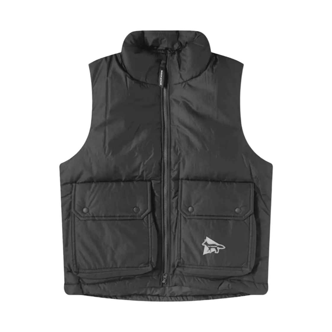 메종 키츠네 x 앤드 원더 패디드 베스트 블랙(Maison Kitsune x And Wander Padded Vest Black) - 1