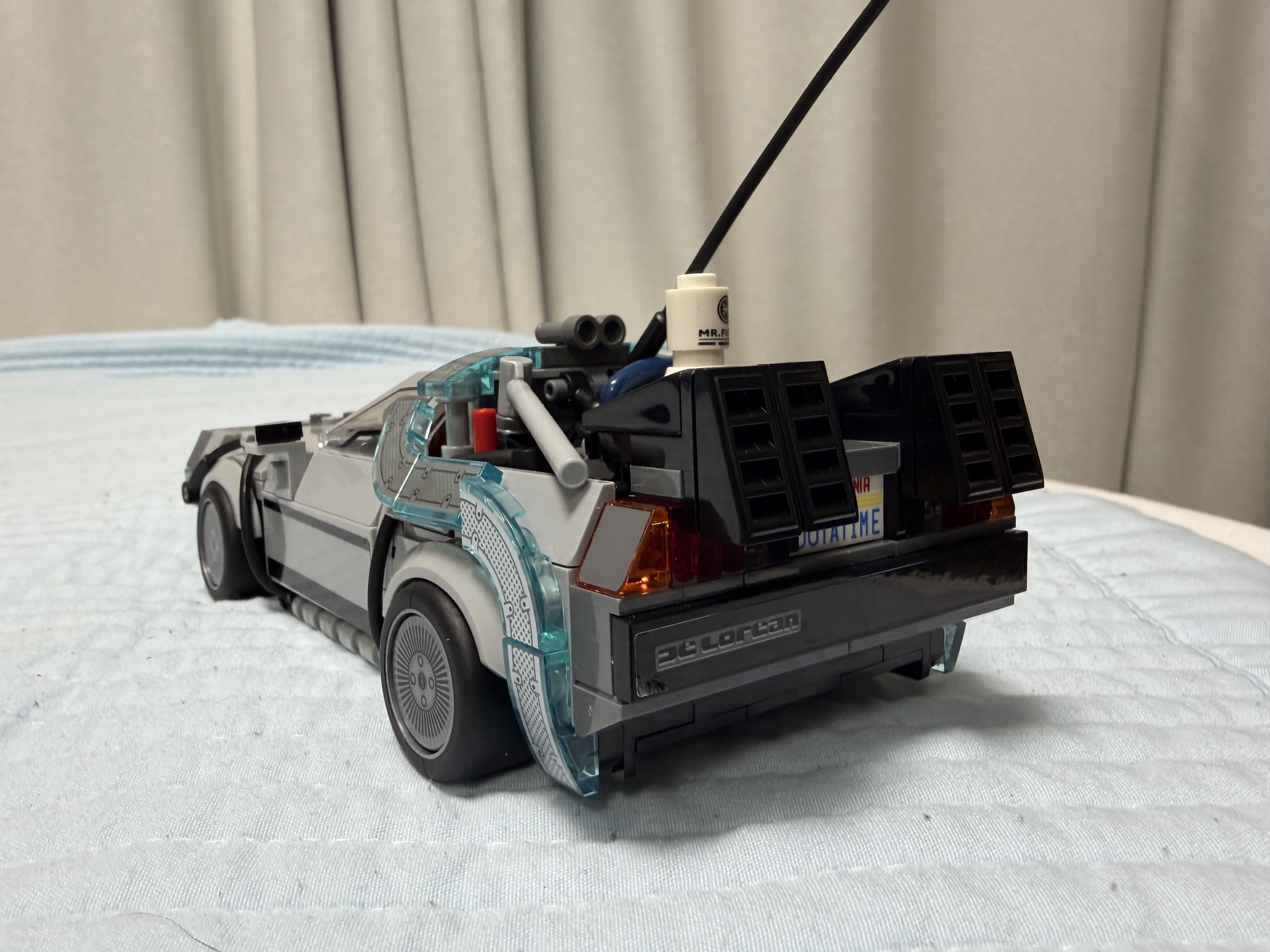 Lego Speed Champions Time Machine from Back to the Future 착용 스타일 - 5
