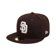 New Era MLB Authentic San Diego Padres 59Fifty Fitted Cap Alt Brown