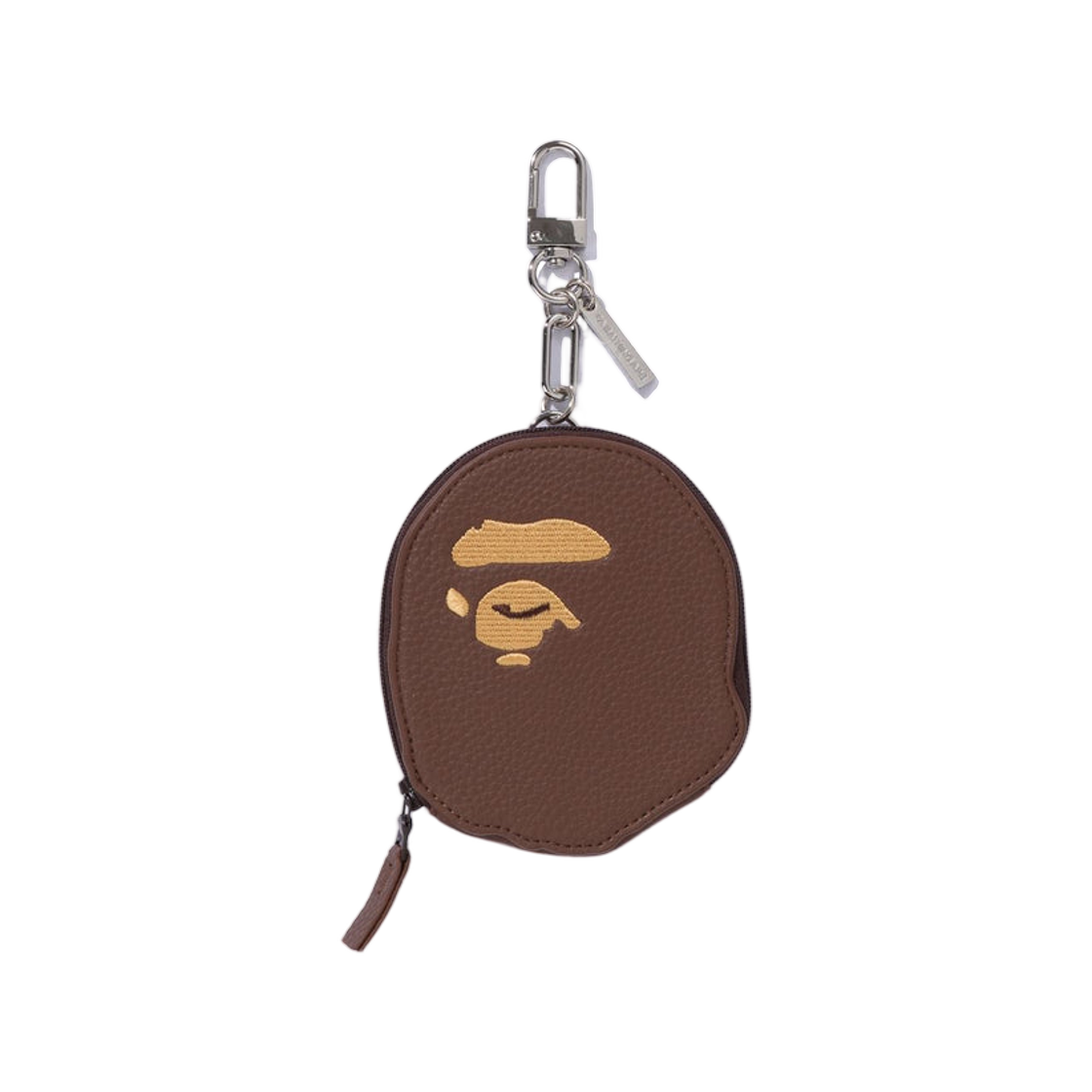 - BAPE Ape Head Case Charm Brown
