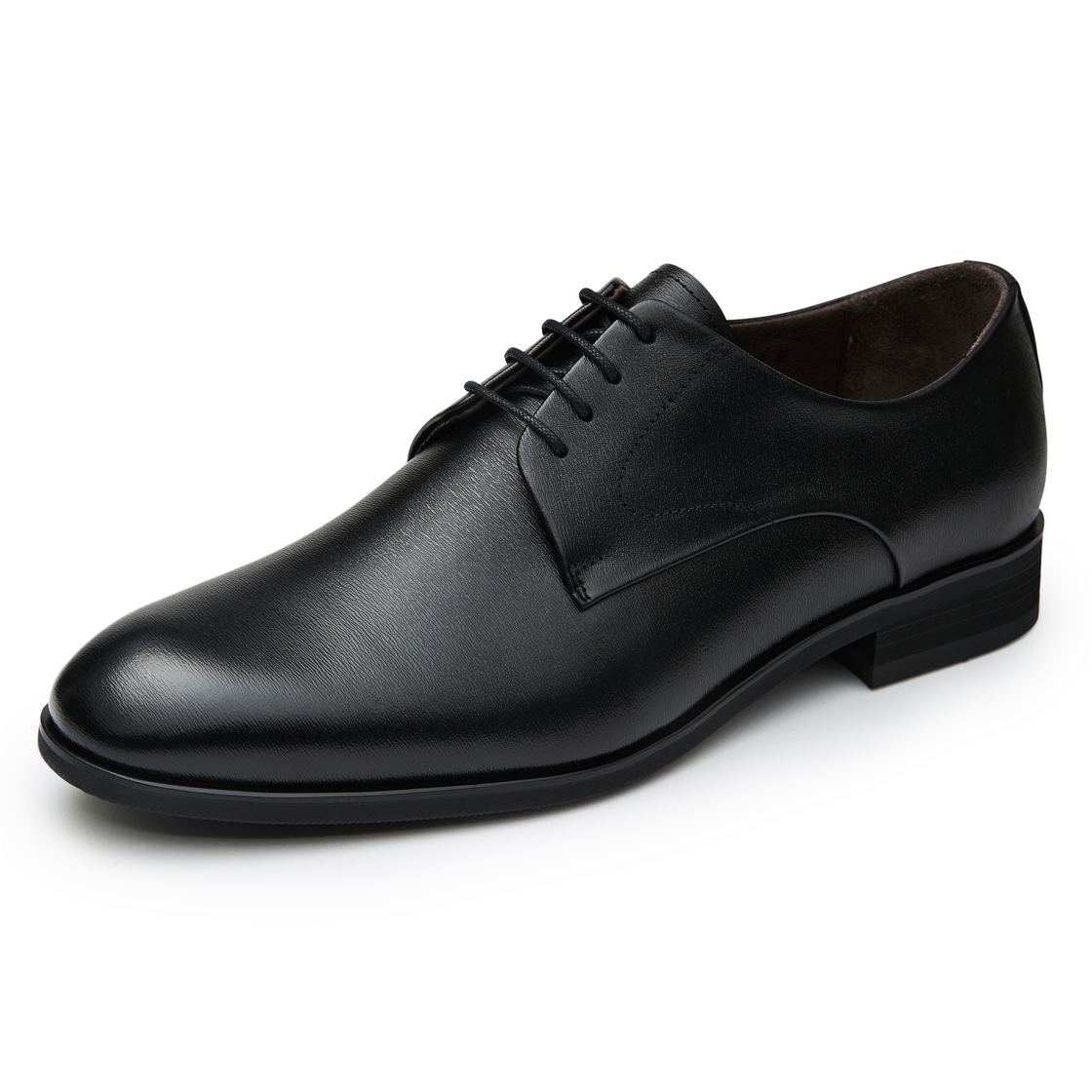 리갈 남성 드레스 플레인 더비 블랙(REGAL Men’s Dress Plain-Toe Derby Shoes Black) - 3
