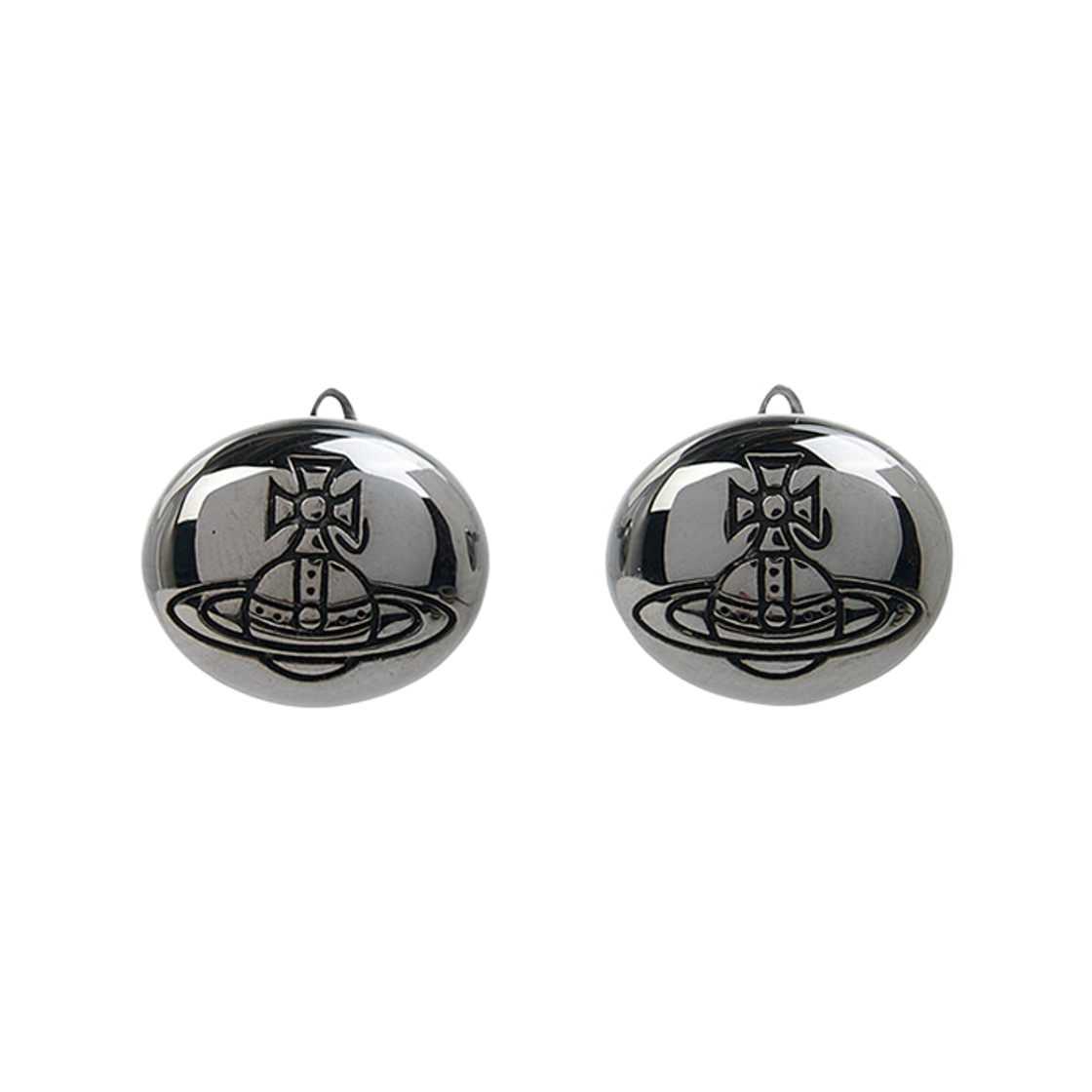 6201036Y-02S005 (W) Vivienne Westwood Fernanda Earring Antique Ruthenium