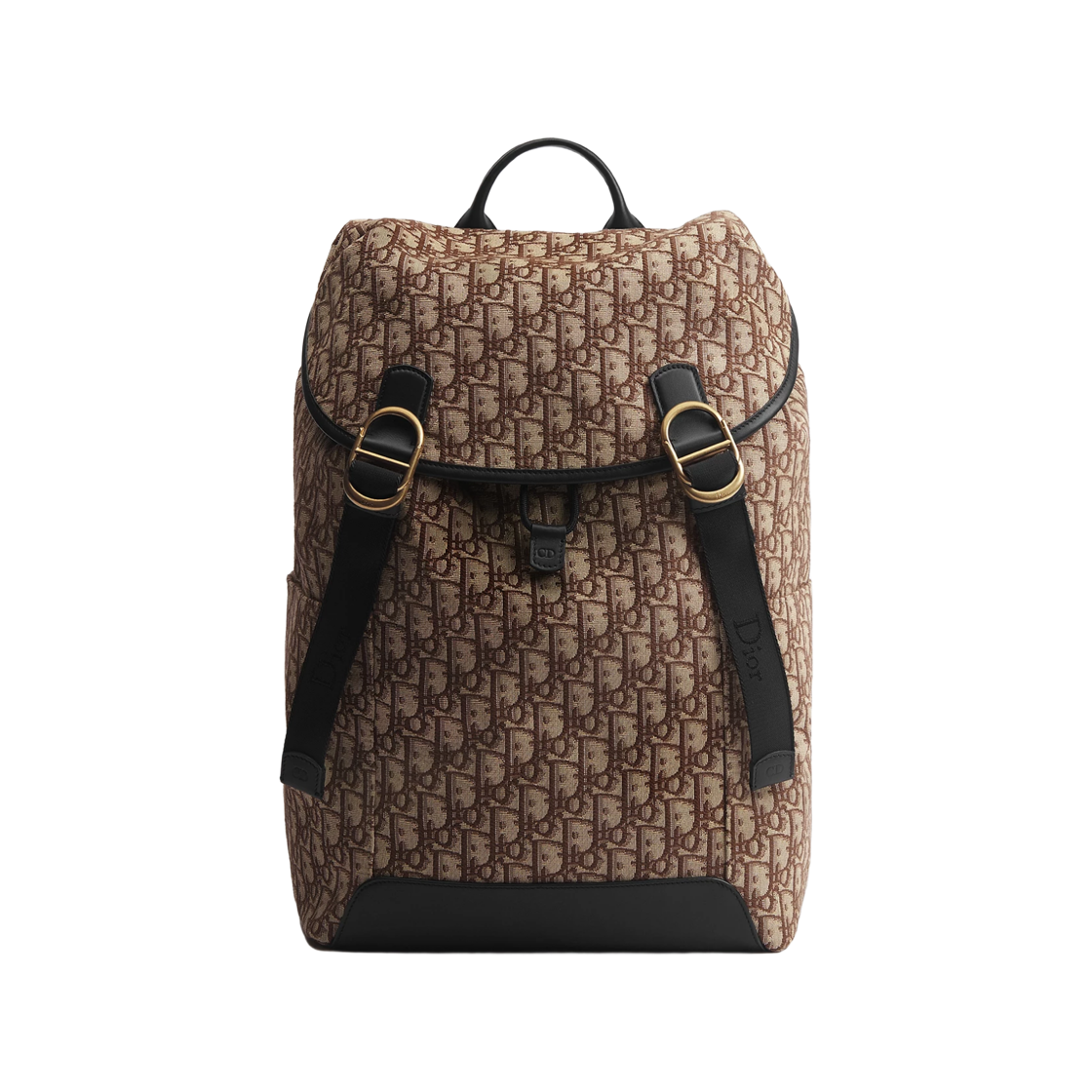 1DBBA259YUS-H45E Dior Jett Flap Backpack Brown