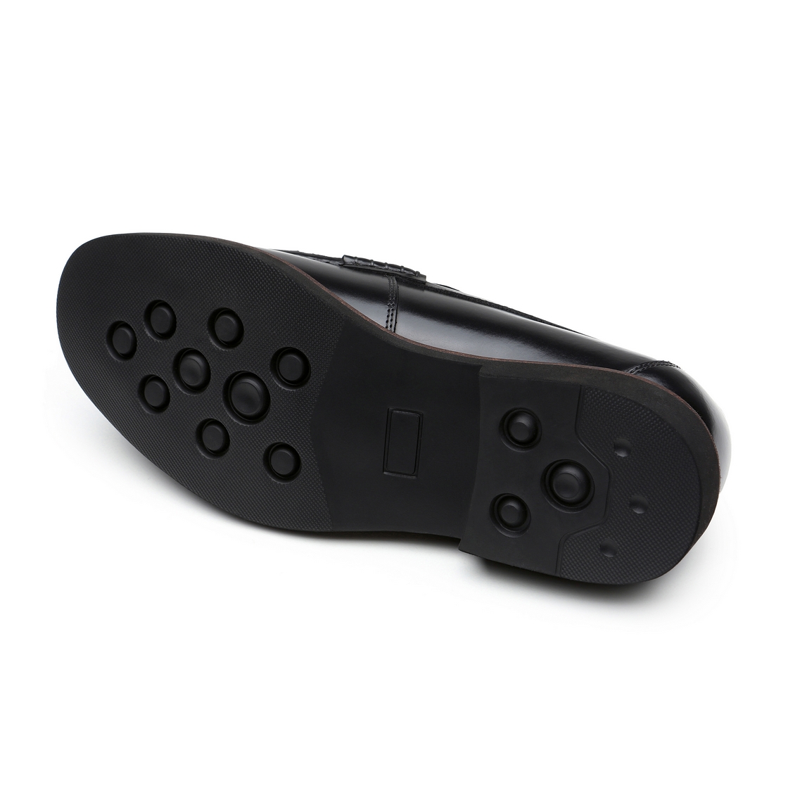 리차드 남성 투톤 웰트 페니로퍼 블랙(Richard Men’s Two-Tone Welt Penny Loafers Black) - 2