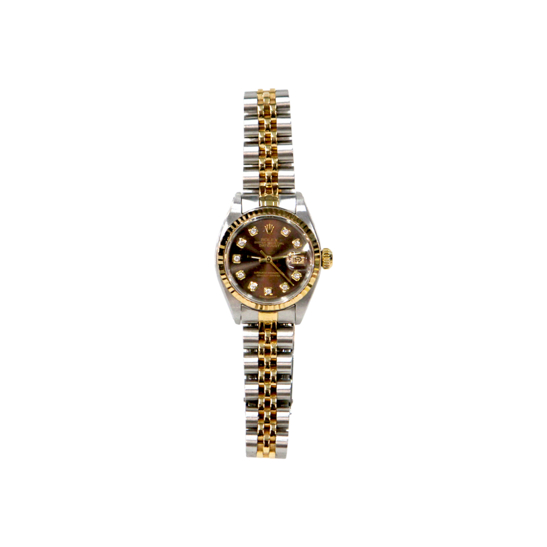 ITGHDUMCCB5L Rolex 26mm 10P Diamond Datejust Combination Automatic Watch C-B43660