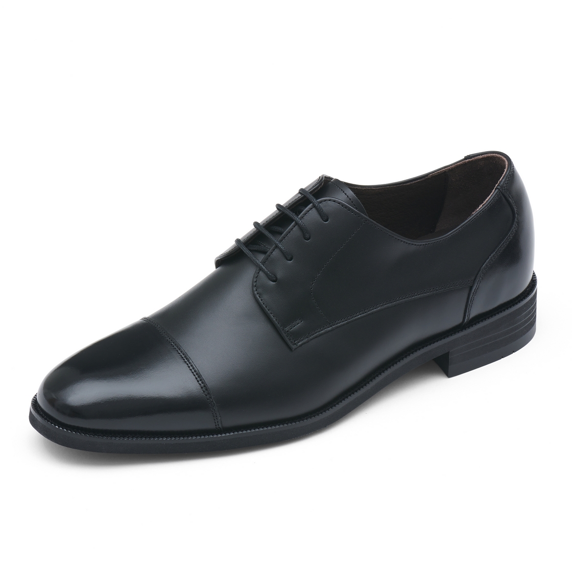 리차드 남성 소가죽 정장화 블랙(Richard Men’s Cowhide Dress Shoes Black) - 3