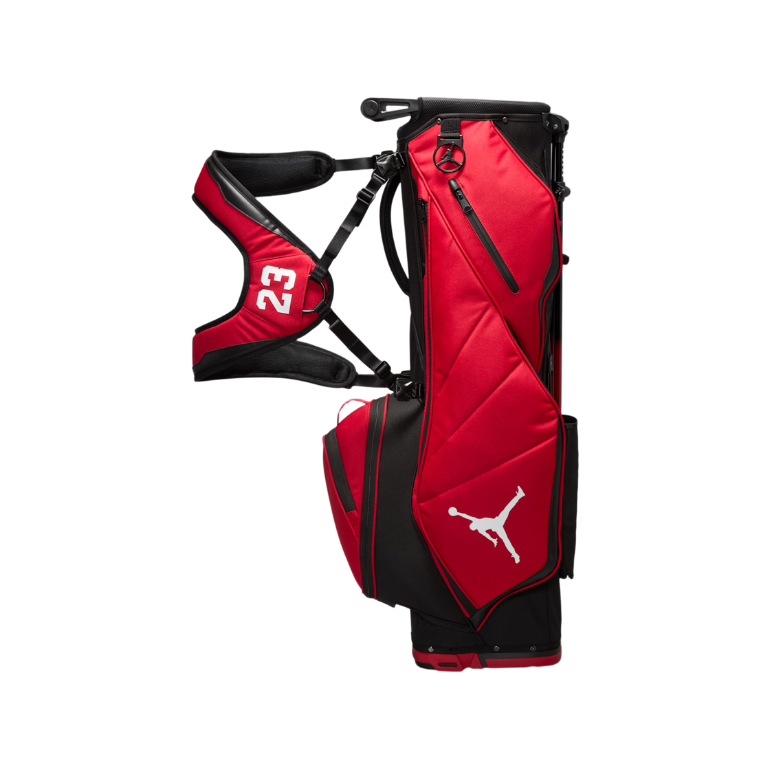 조던 페이드어웨이 6-Way 골프백 짐 레드 블랙(Jordan Fadeaway 6-Way Golf Bag Gym Red Black)