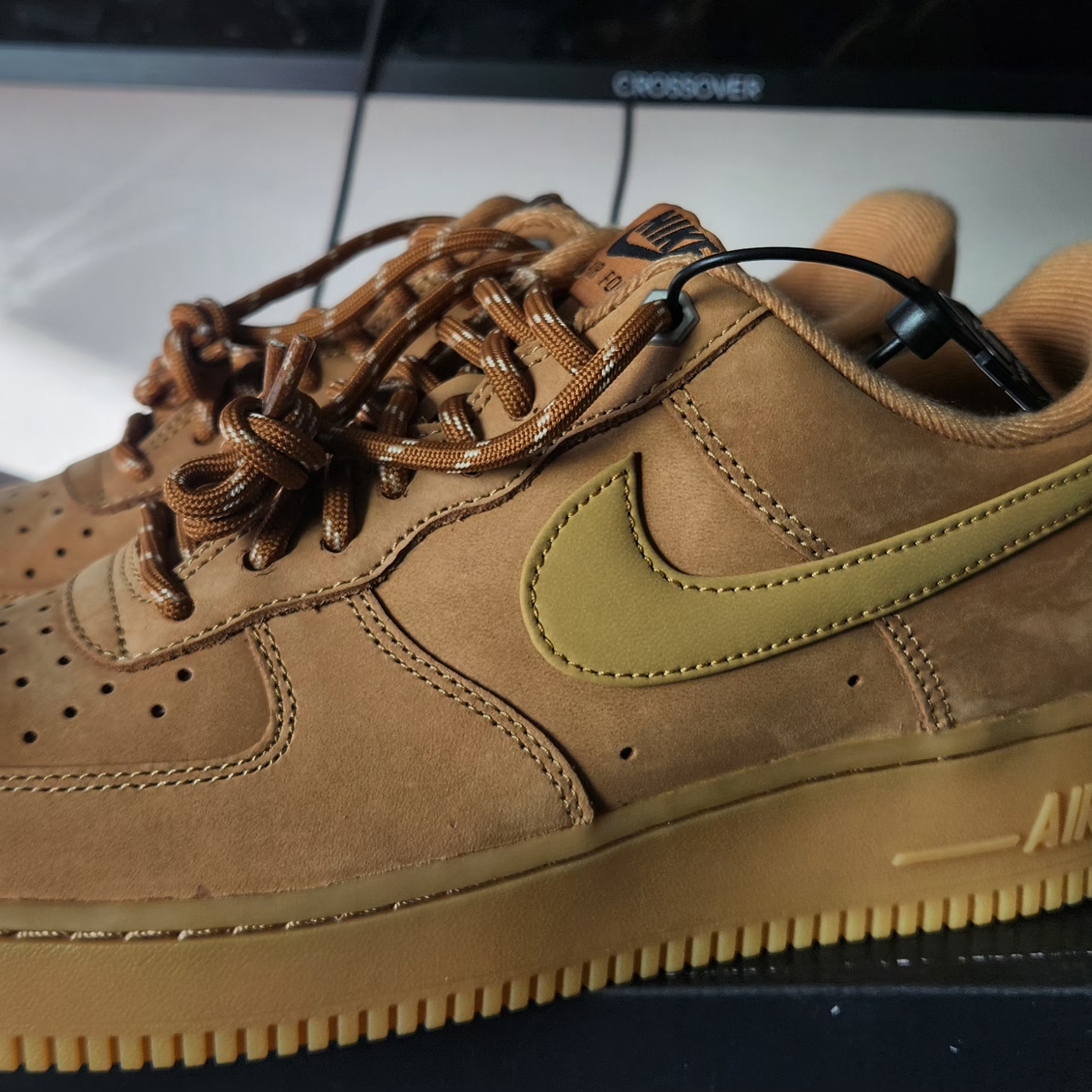 Nike Air Force 1 '07 WB Flax 착용 스타일 - 2