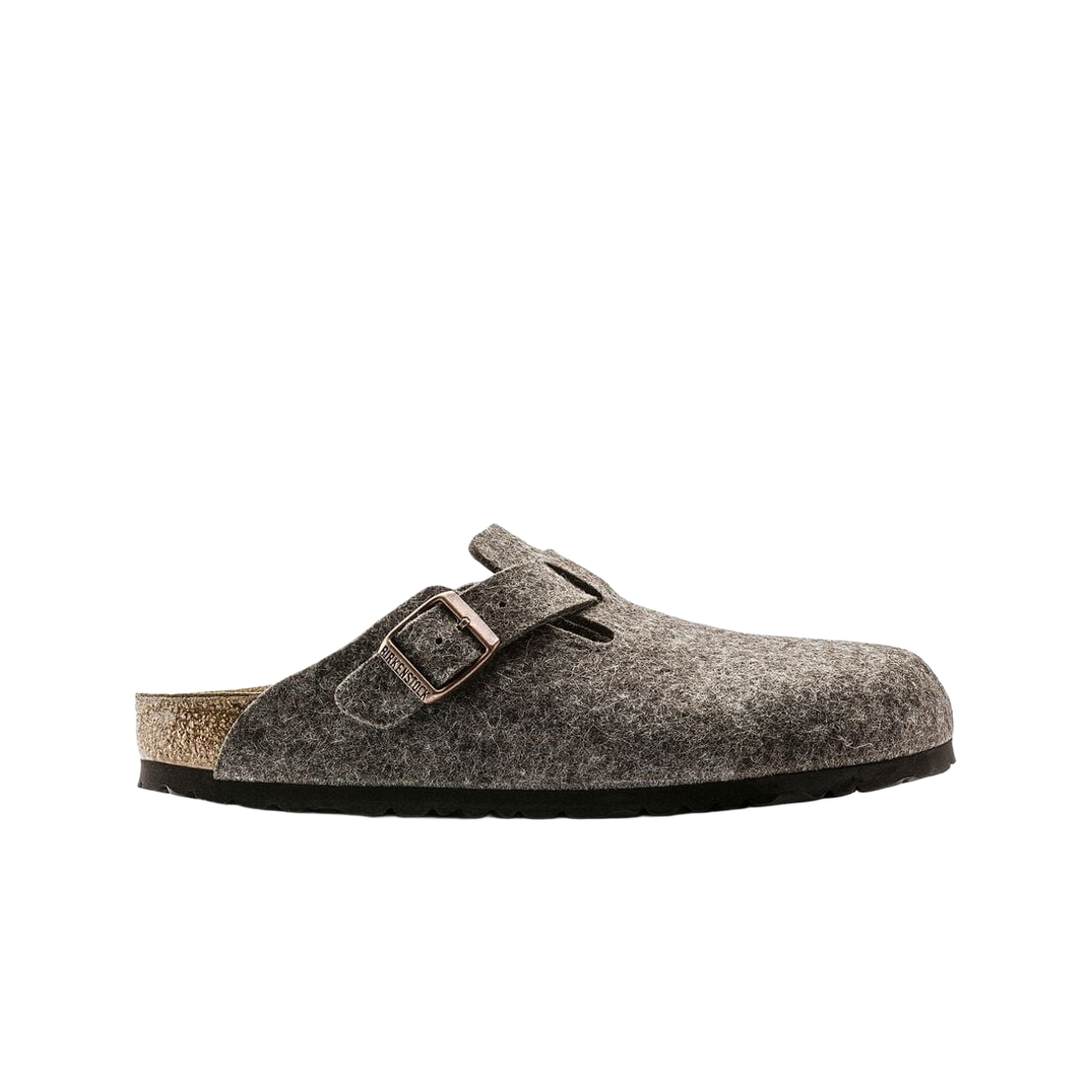 0160583 Birkenstock Boston Wool Felt Cacao - Narrow