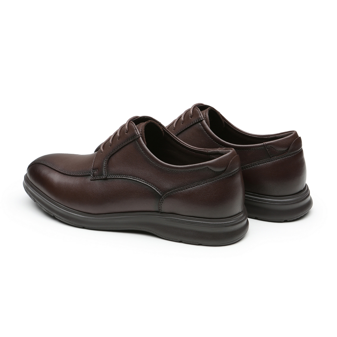 리차드 남성 스왈토 더비 슈즈 브라운(Richard Men’s Swirl Toe Derby Shoes Brown) - 5