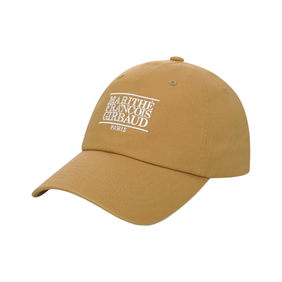 마리떼 프랑소와 저버 스몰 클래식 로고 캡 카멜(Marithe Francois Girbaud Small Classic Logo Cap Camel)