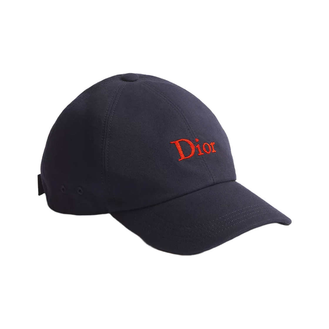 683C904A3175-C583 Dior Cotton Canvas Cap Deep Blue