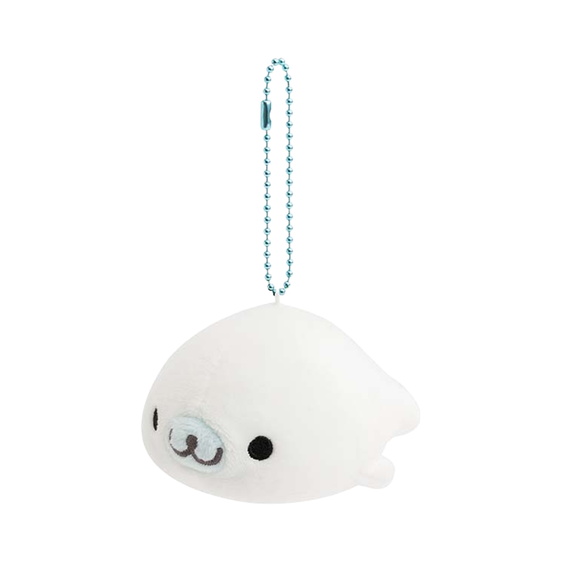 MMG0327 San-X Plush Keyring Mamegoma Shirogoma