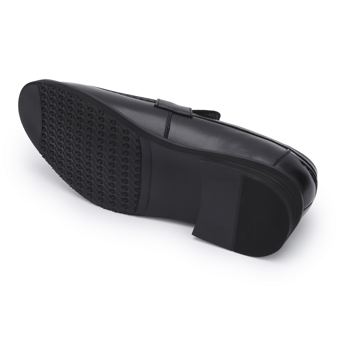 리차드 남성 키높이 페니로퍼 블랙(Richard Men’s Penny Loafer Elevator Shoes Black) - 2