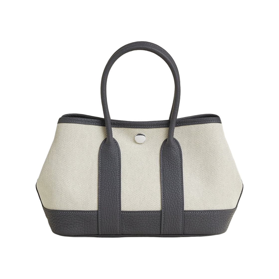 에르메스 네오 가든 파티 23 백 바이킹 캔버스 네곤다 & 팔라듐 하드웨어 에크류 블루 글라시에 아르두아즈(Hermes Neo Garden Party 23 Bag Viking Canvas Negonda & Palladium Ecru Bleu Glacier Ardoise) - 1