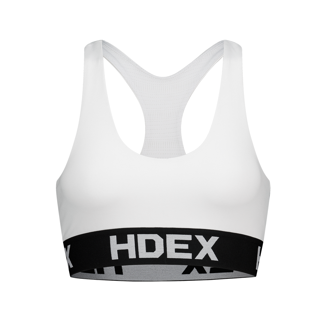 H1AM1WSBT030WH HDEX Pro Banded Bra Top White