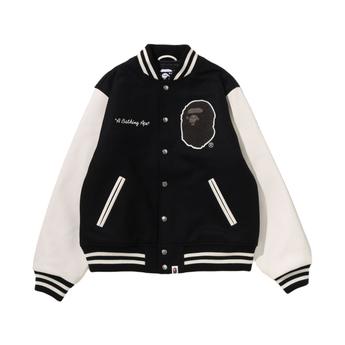 베이프 Univ 바시티 자켓 블랙