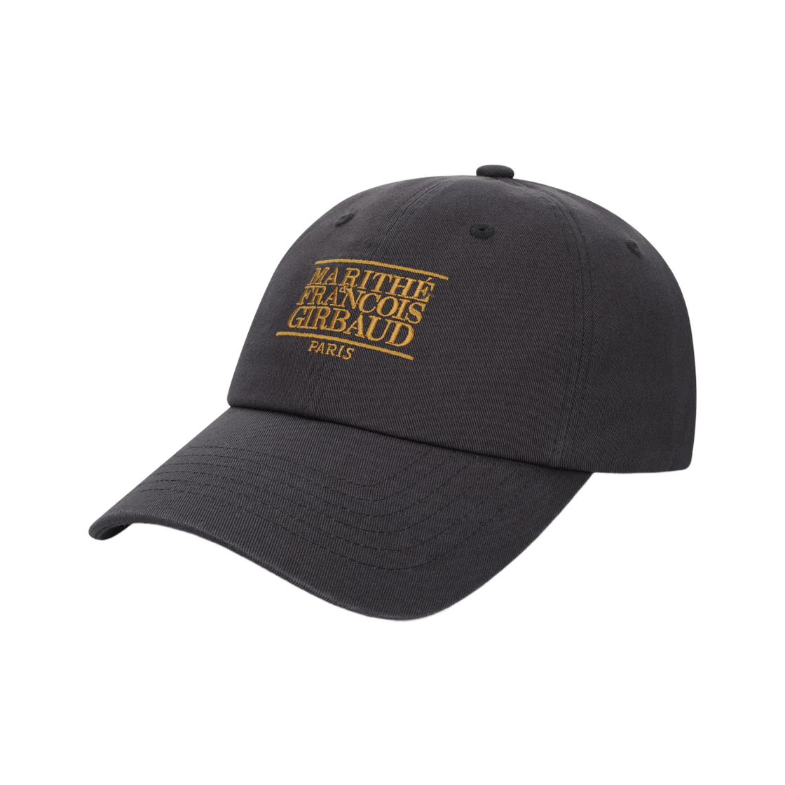 - Marithe Francois Girbaud Small Classic Logo Cap Charcoal