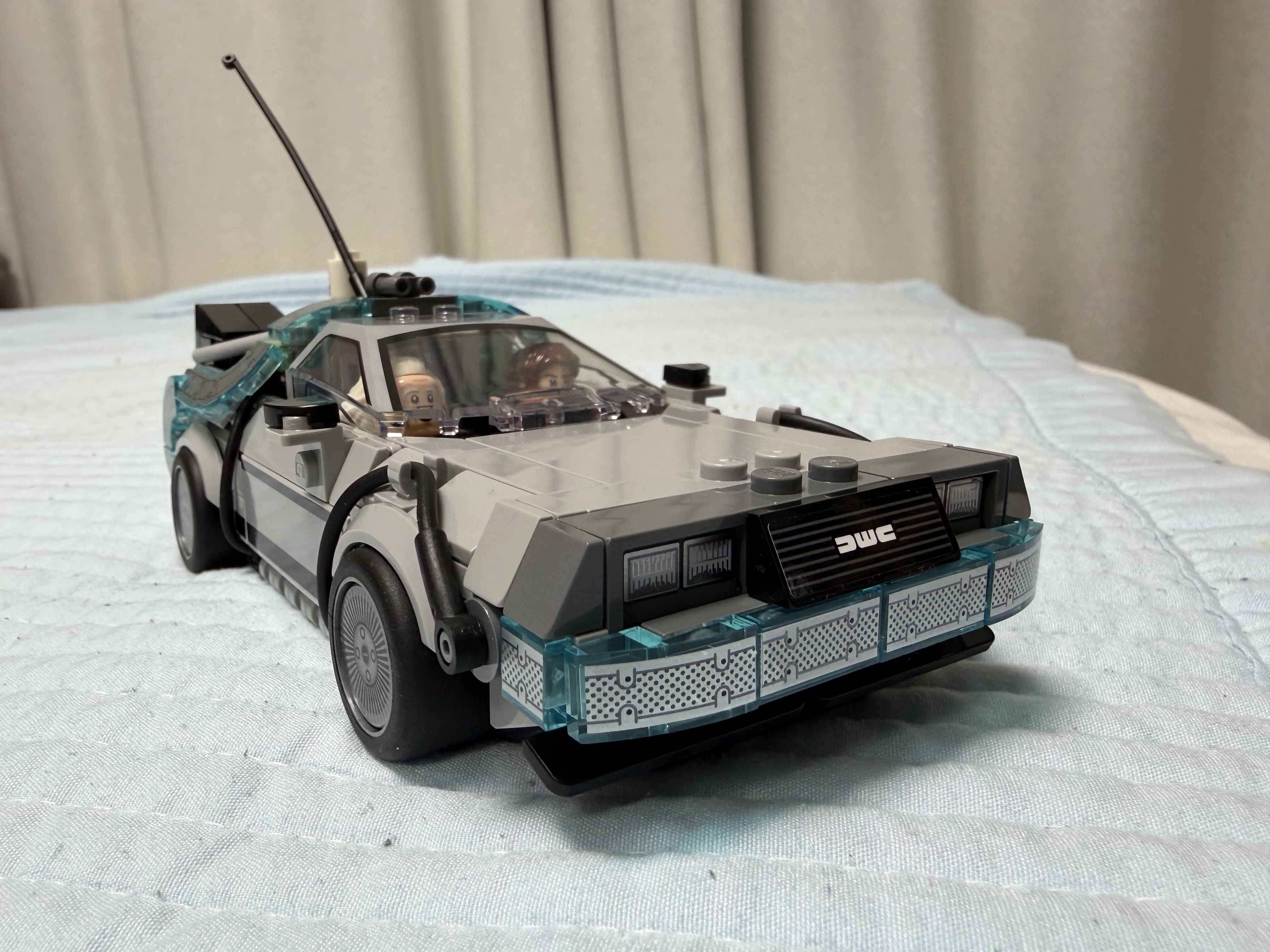 Lego Speed Champions Time Machine from Back to the Future 착용 스타일 - 4