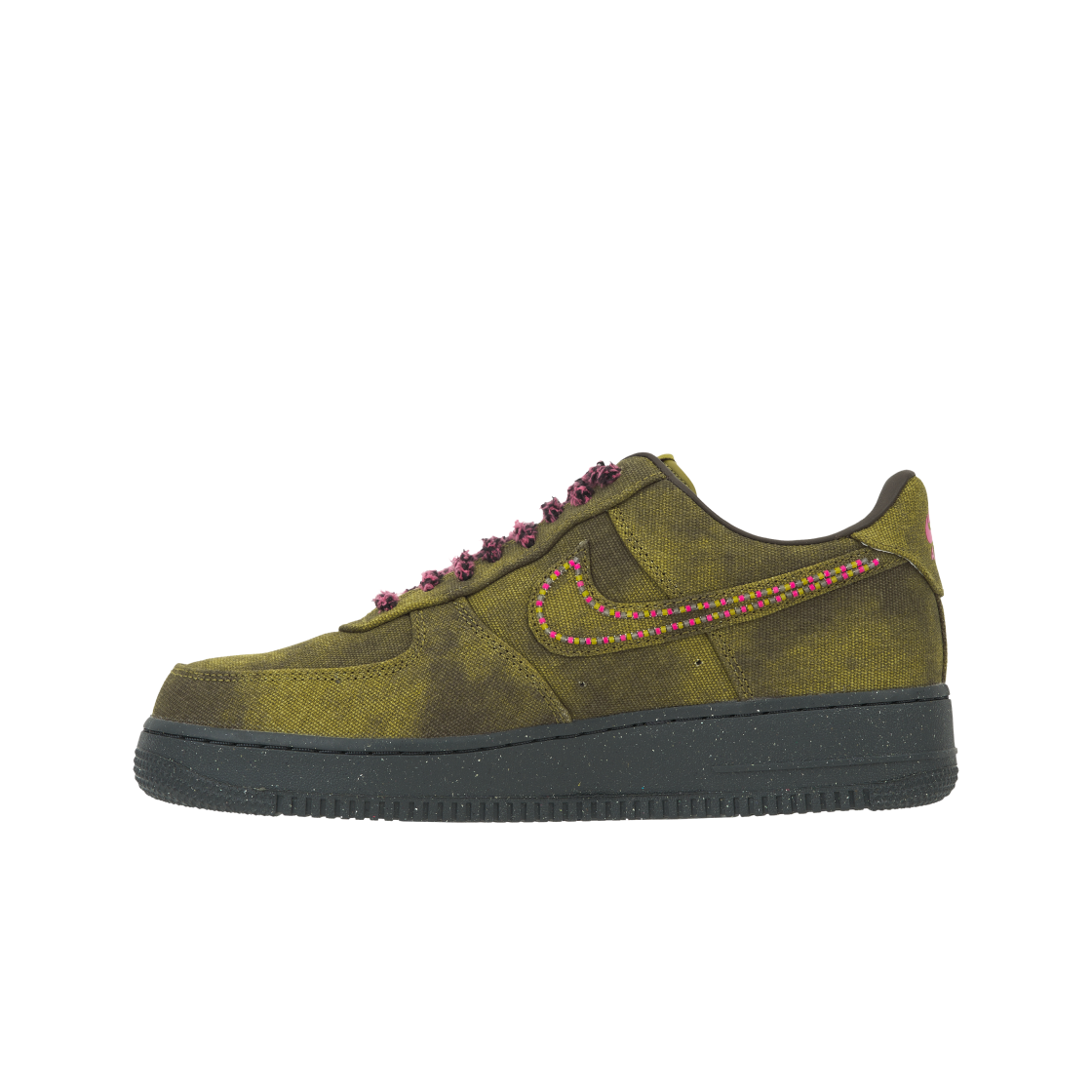 나이키 에어포스 1 '07 로우 부클레 바로크 브라운 앤 데저트 모스(Nike Air Force 1 '07 Low Boucle Baroque Brown and Desert Moss) - 3